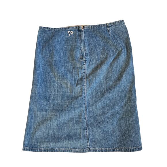 Other Dresses & Skirts - Y2k Euro Denim Low-Rise Knee Length Skirt - Size 26